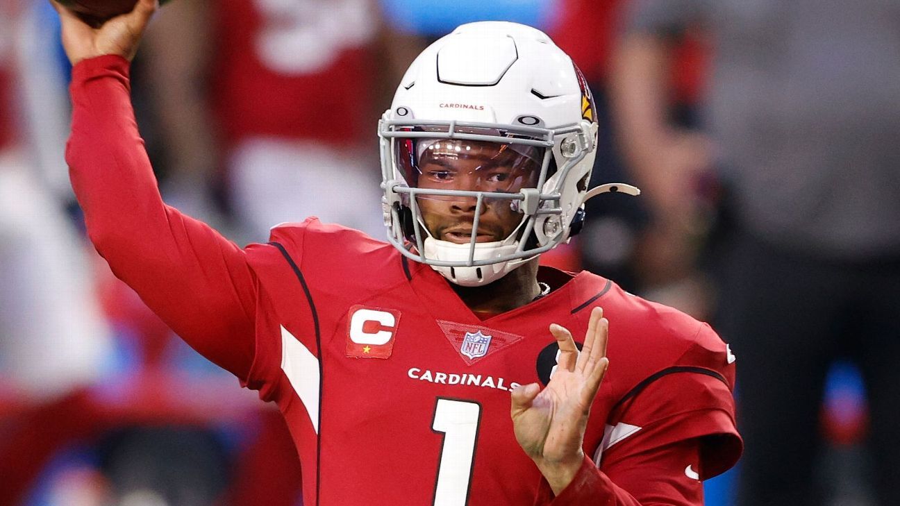 Kyler Murray, Arizona Cardinals QB, injured his leg late, losing to San Francisco 49ers