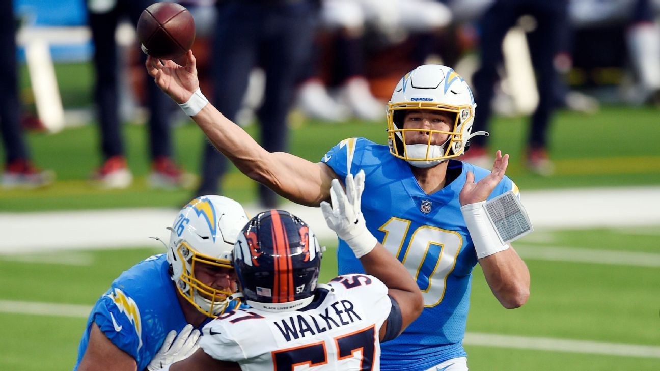 Justin Herbert Sets Team Touchdown Record as Chargers Keep Playoff