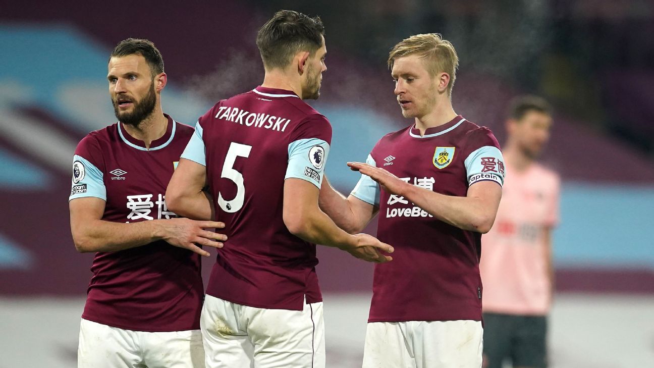 Burnley vs. Sheffield United  Football Match Summary  December 29