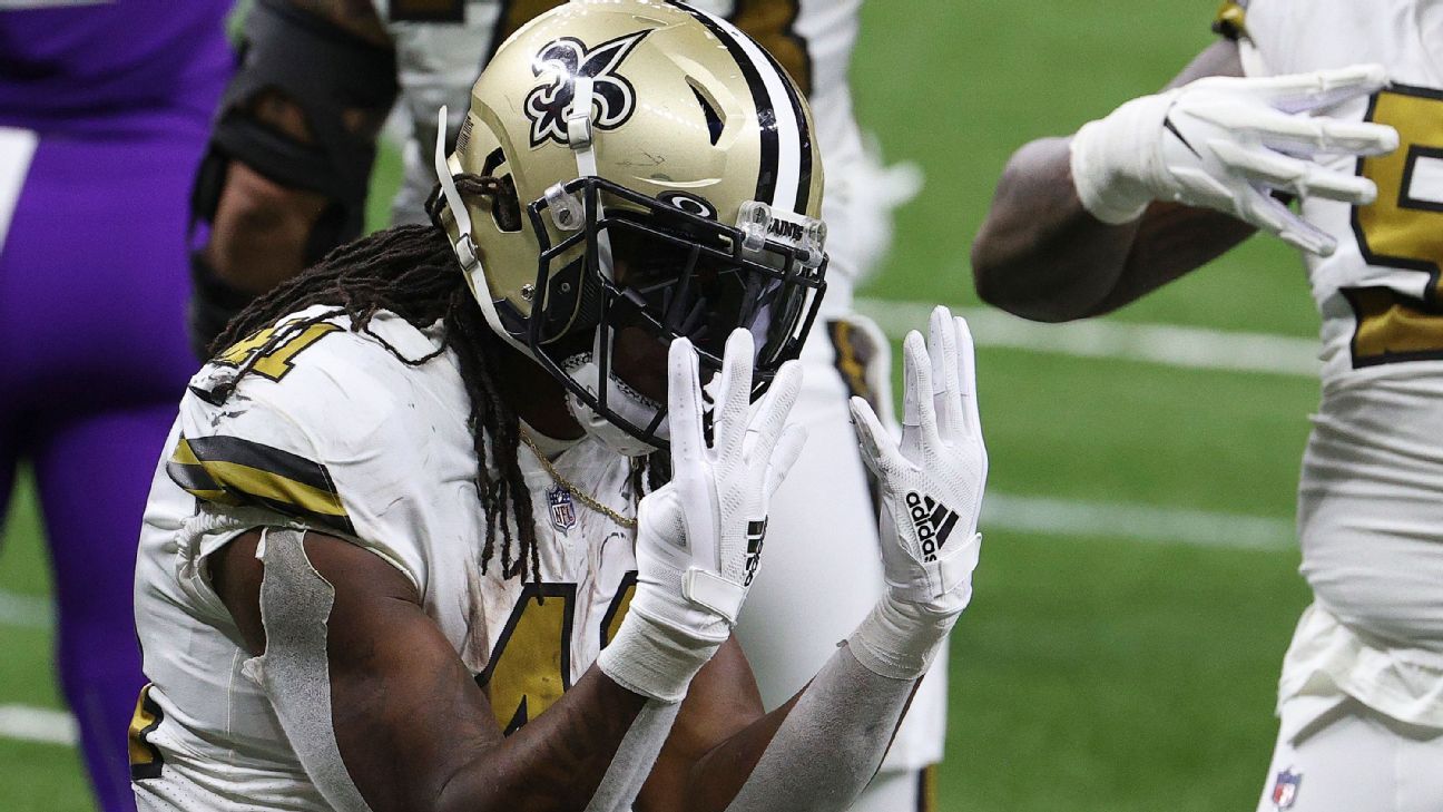 Saints RB Alvin Kamara named NFC Offensive Player of the Week