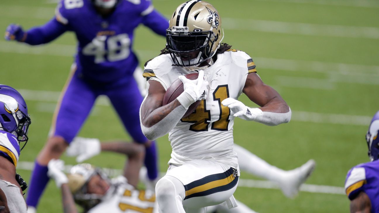 New Orleans Saints' Alvin Kamara among players displeased with likely  17-game NFL schedule - ESPN