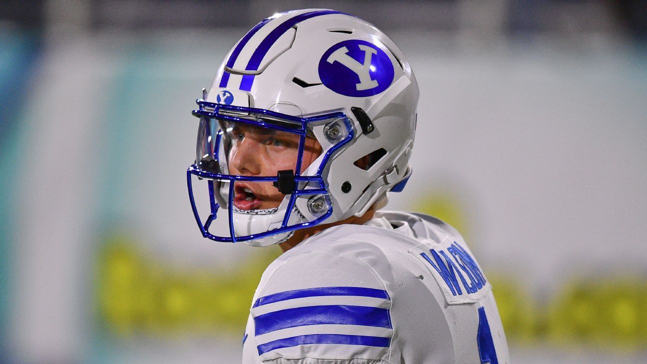 Zach Wilson tiene posibilidades de estar en la primera ronda del draft