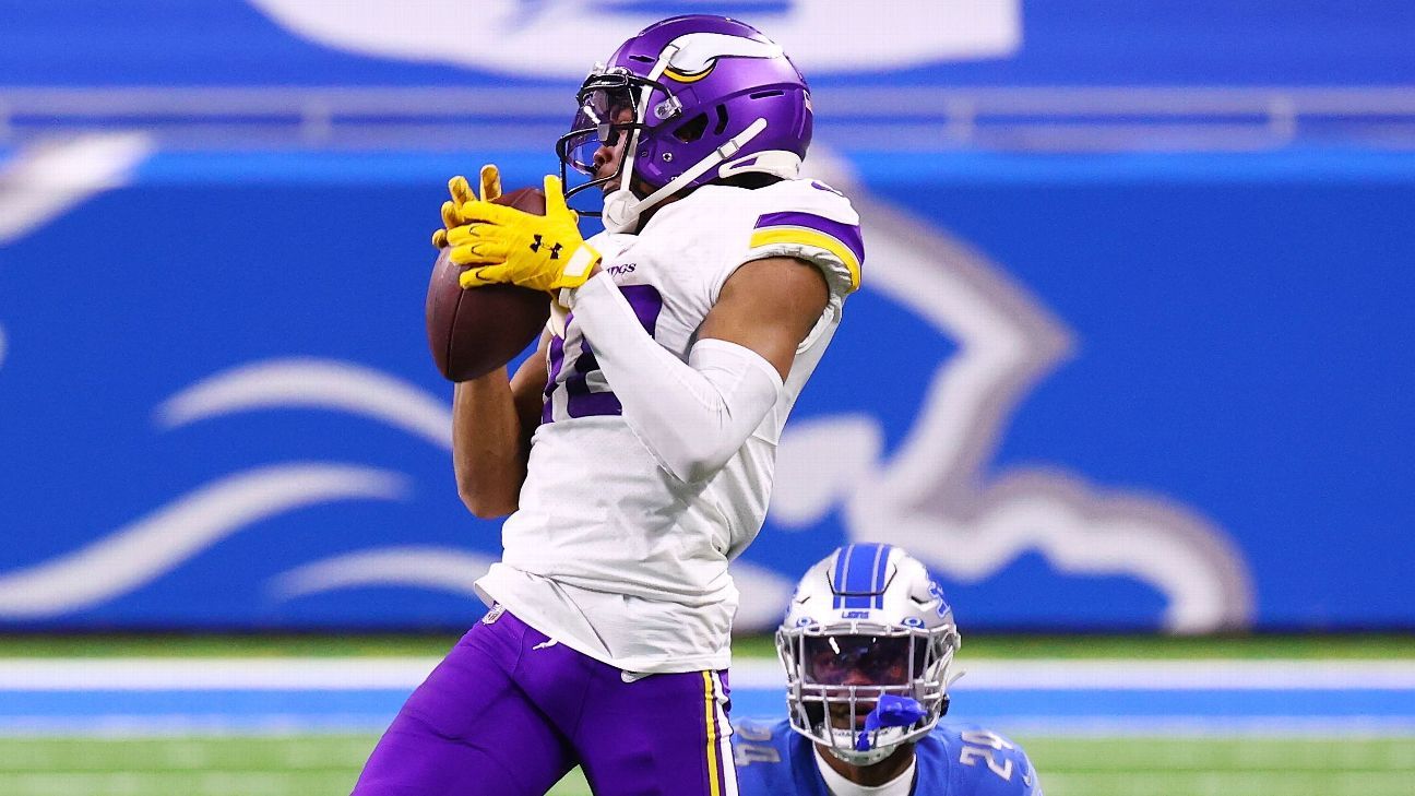 FanDuel on X: More catches and more yards through 6 games than any Vikings  rookie ever, passing Randy Moss. Justin Jefferson is making history