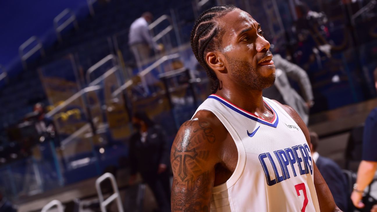Kawhi Leonard (leg contusion) will be out Sunday for the LA Clippers