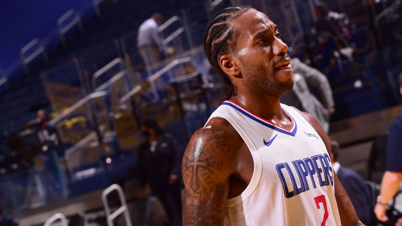 Kawhi Leonard (leg injury) on Sunday for the LA Clippers