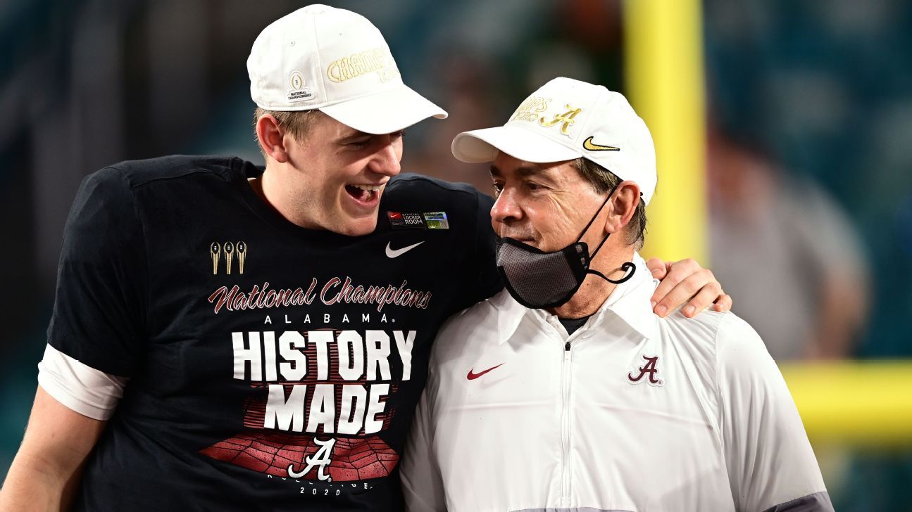 Alabama's freshmen stun Georgia to win 5th college football championship in  9 years