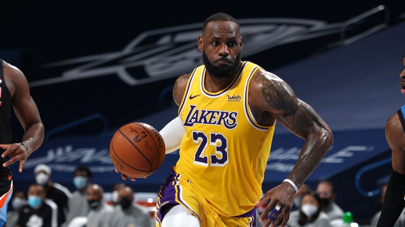 Los Angeles Lakers roll to franchiserecord 70 start on road ESPN