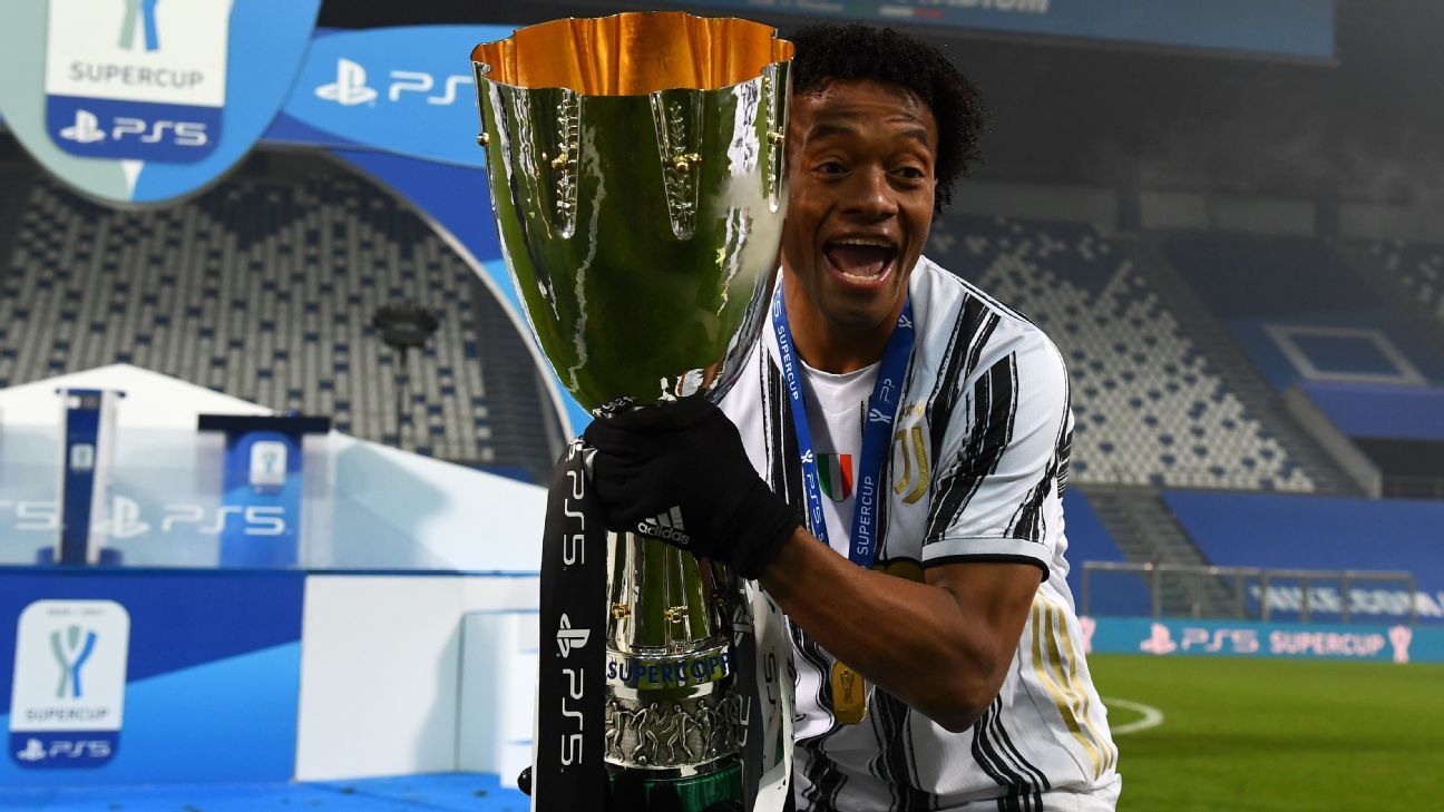 Supercampeón en Italia Juan Guillermo Cuadrado llegó a diez títulos