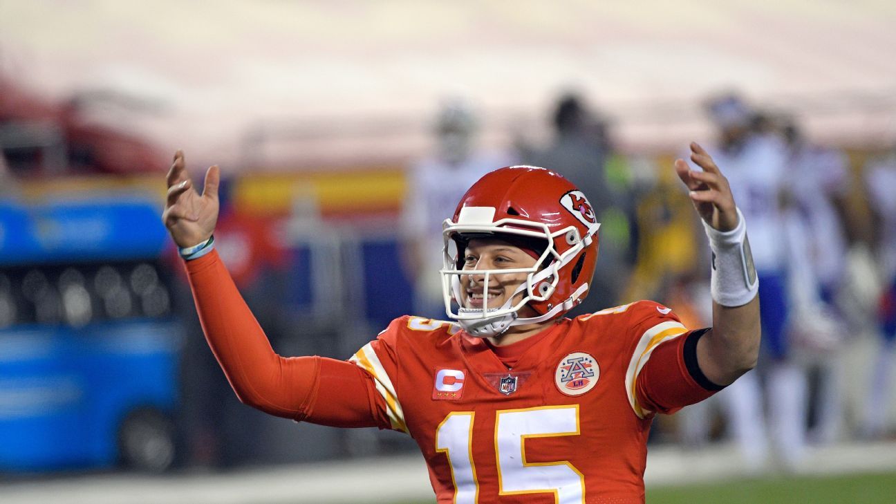 Patrick Mahomes’ favorite to win the Super Bowl LV MVP over Tom Brady