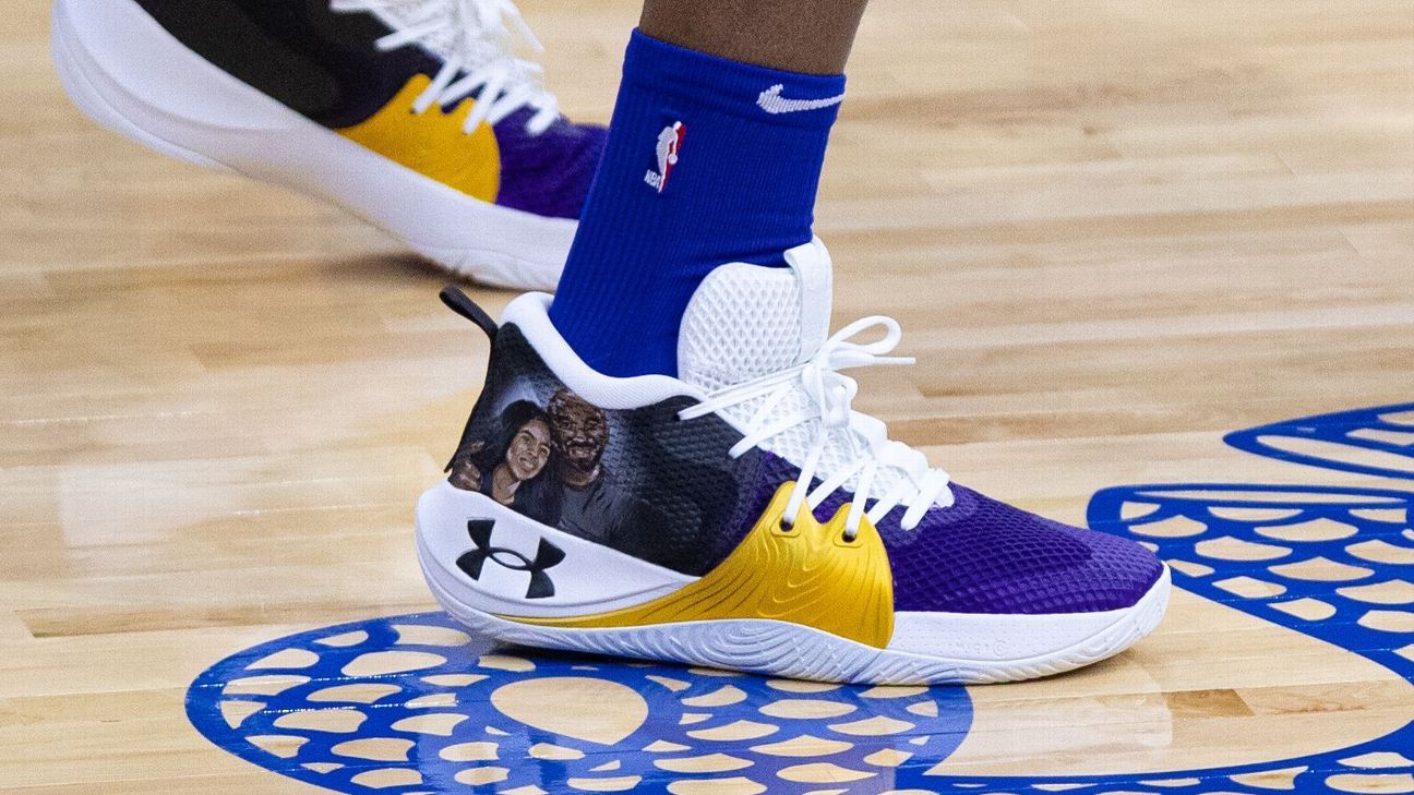 aircraft cell Loudspeaker Joel Embiid honors Kobe Bryant with custom sneakers for game with Los  Angeles Lakers