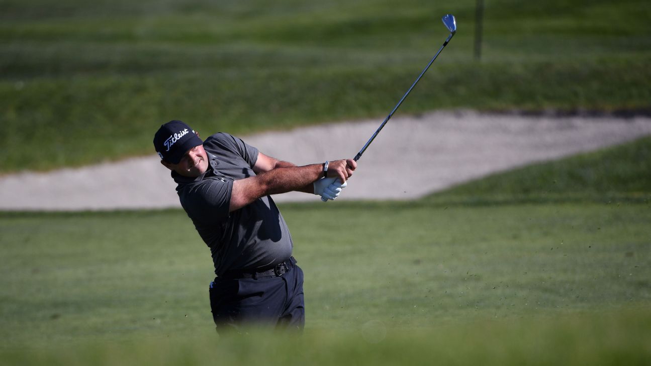 Co-leader Patrick Reed again finds himself in dispute over rules at the PGA Tour event