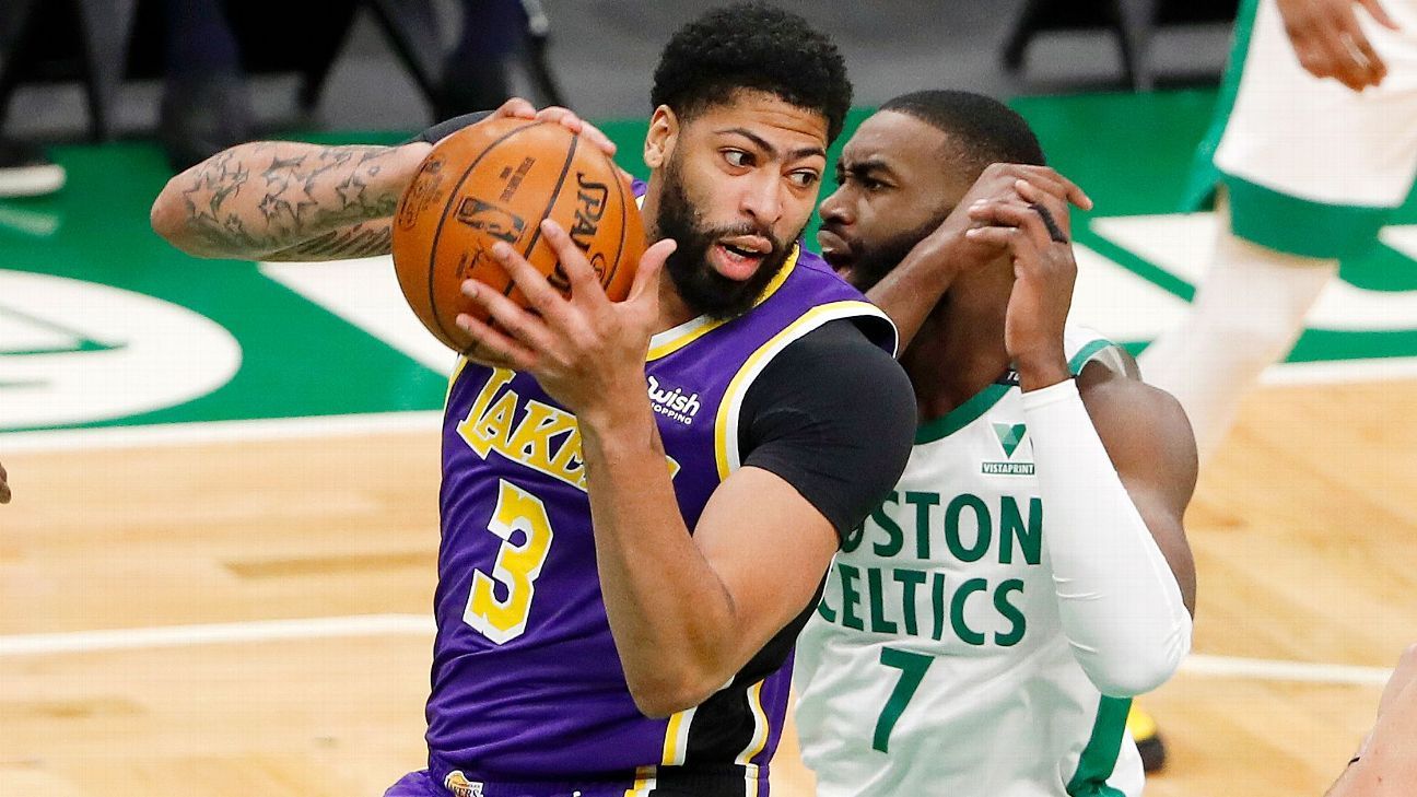 Sources: Anthony Davis, star of the Los Angeles Lakers, will be reevaluated in 2-3 weeks