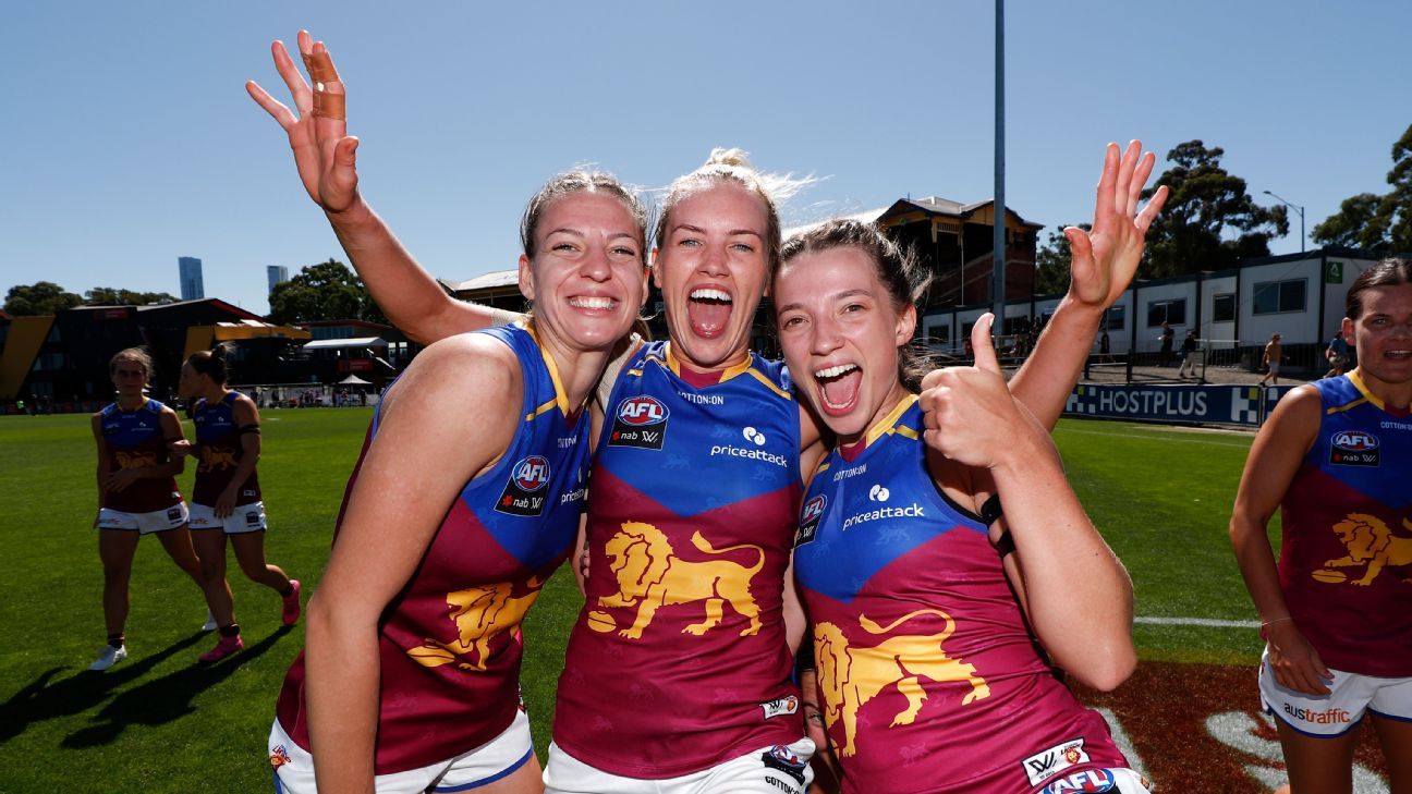 Brisbane Lions off to winning start in AFLW ESPN
