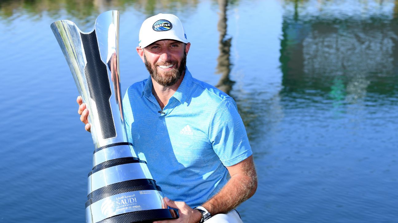 Dustin Johnson will move on to another victory at Saudi International