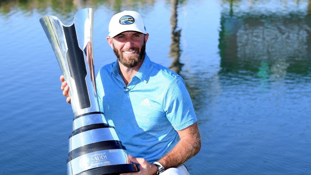 Dustin Johnson scores another victory at Saudi International