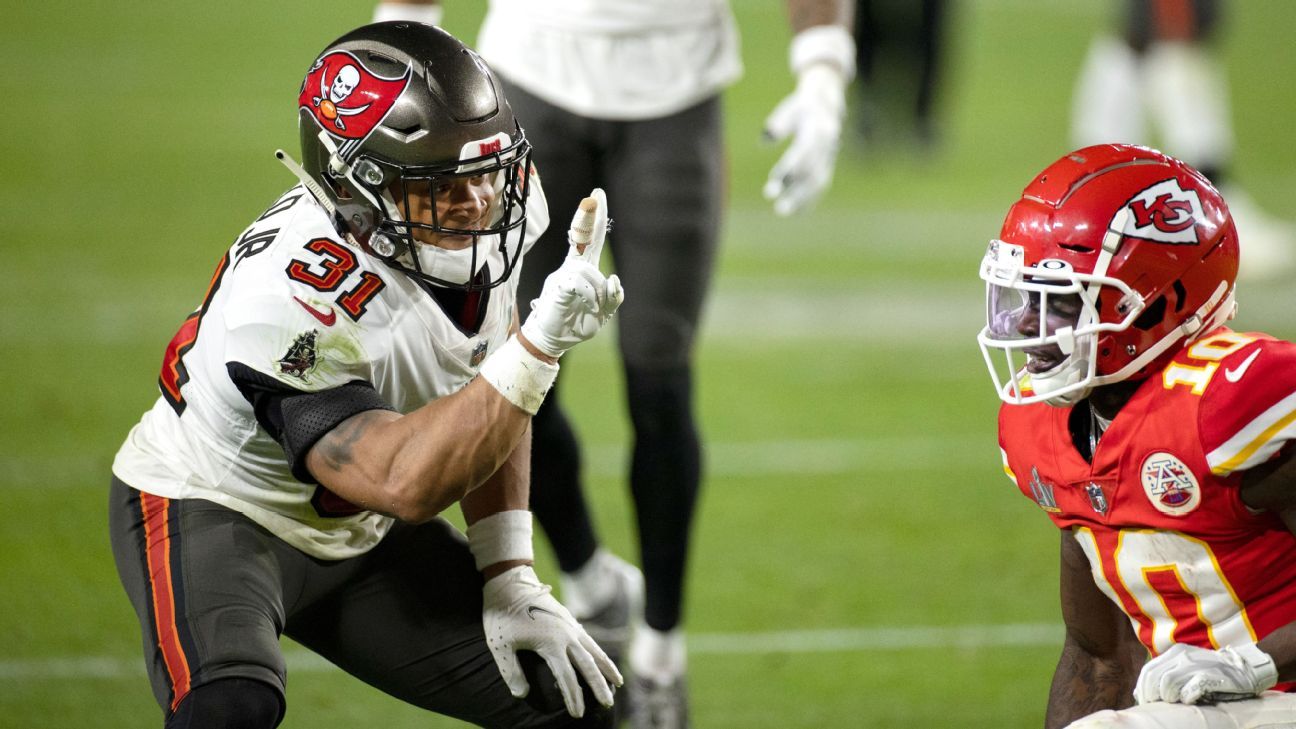 Tampa Bay Buccaneers without Antoine Winfield Jr., Rob Gronkowski against Miami ..