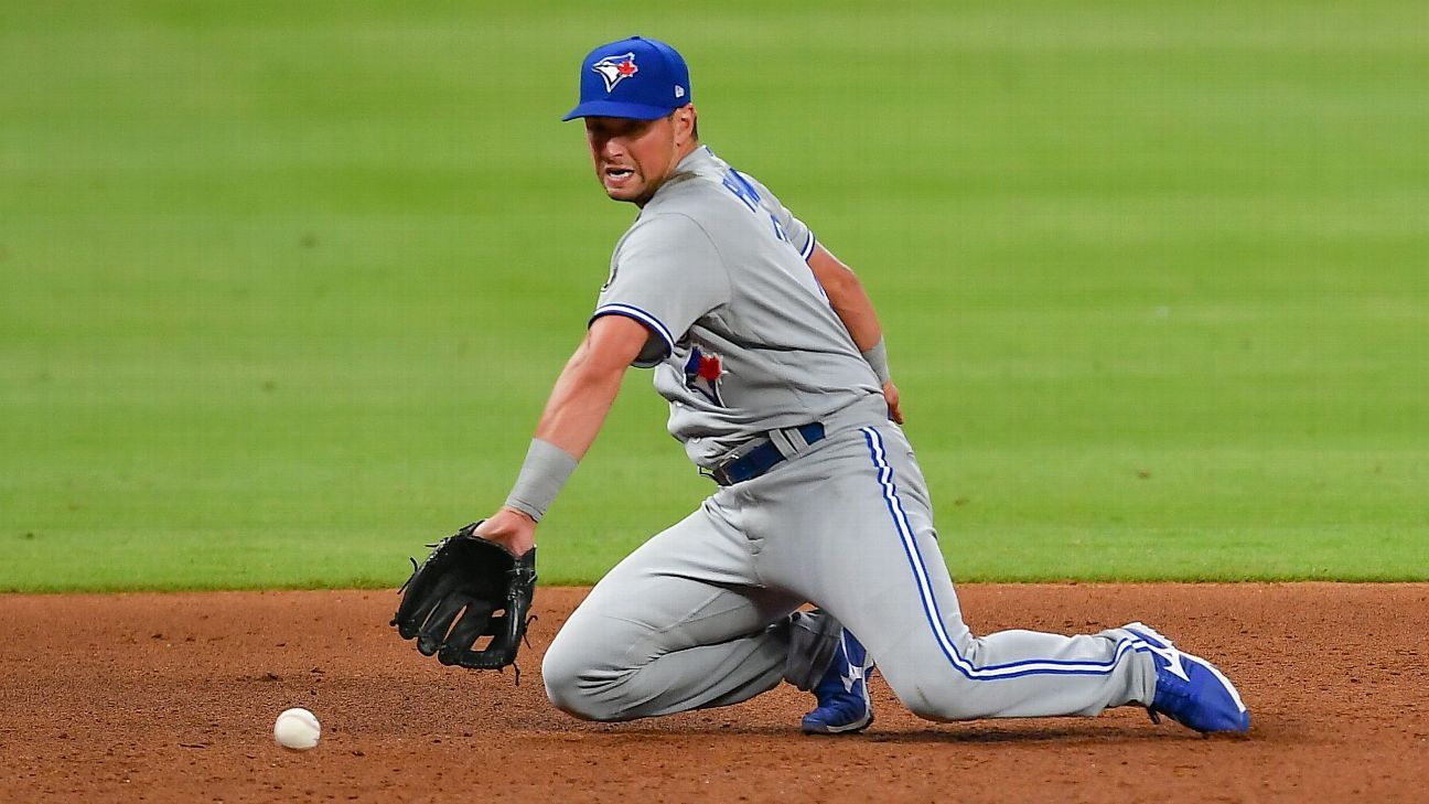 Former Mets infielder Joe Panik is helping the Blue Jays make a