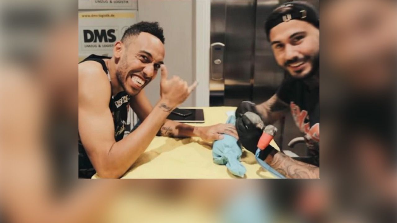 Arsenal will explain to Aubameyang about a tattoo