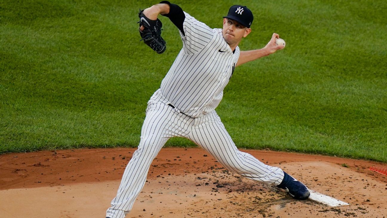 Mariners starter James Paxton should start on Thursday