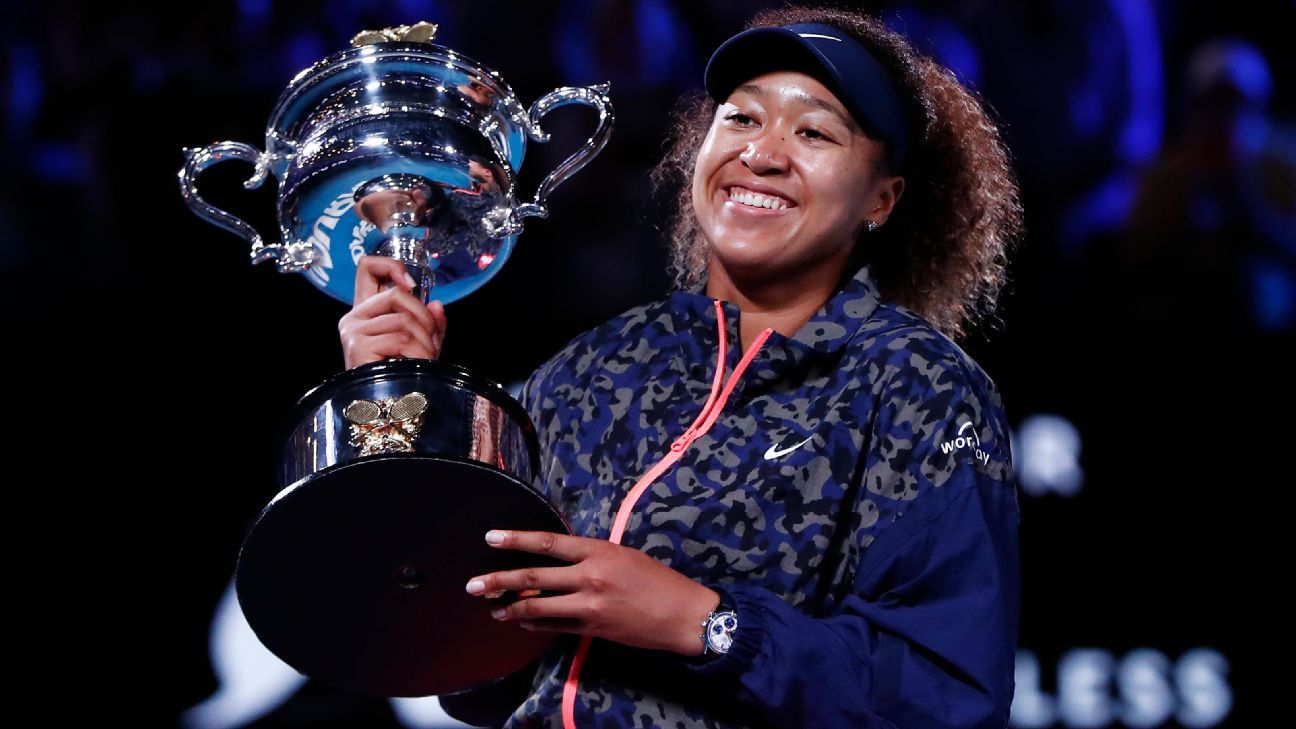 Naomi Osaka defeats Jennifer Brady in straight sets to win the Australian Open 2021 women’s title