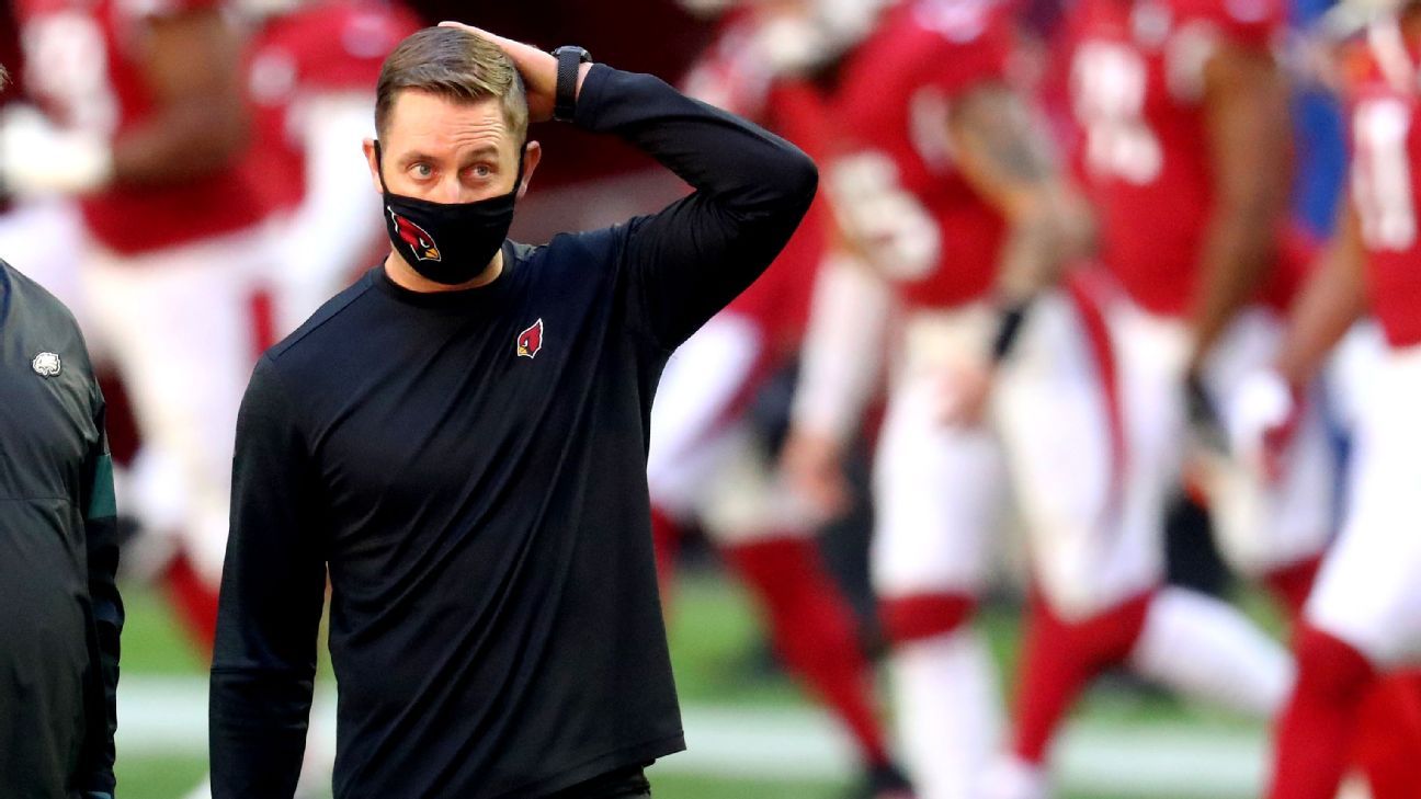 Kliff Kingsbury tests positive for COVID-19, to miss Arizona Cardinals' game aga..