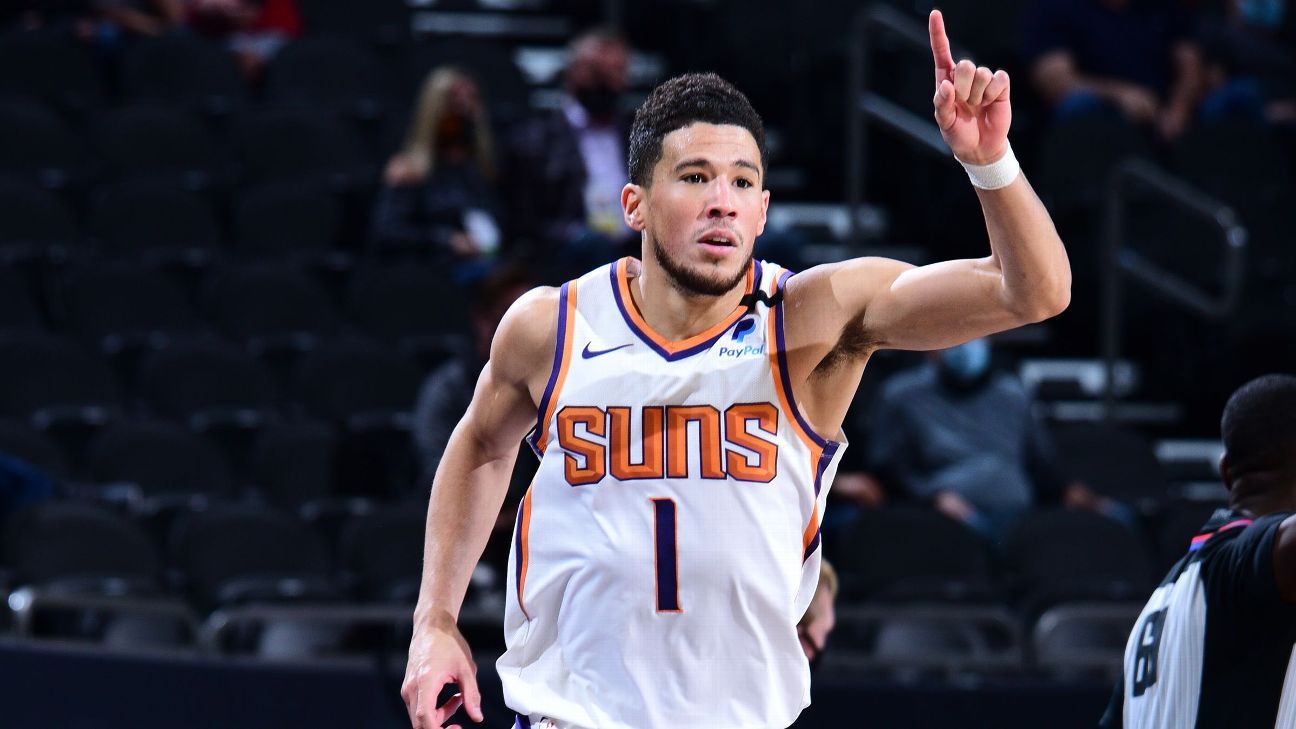 Devin Booker Replaces Anthony Davis in 2021 NBA All-Star Game