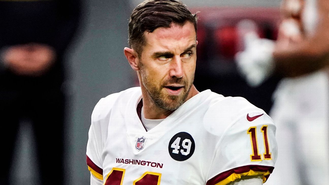 Retired QB Alex Smith, NFL's 2020 Comeback Player of Year, joins ESPN