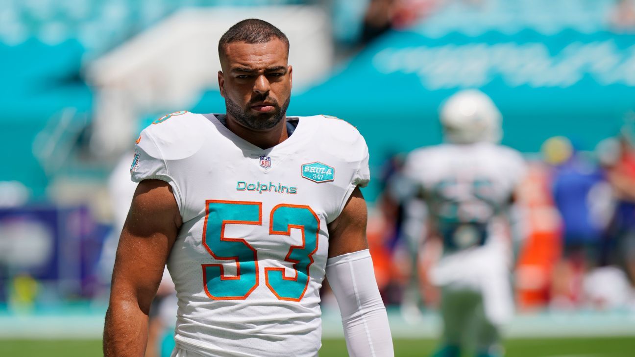 Kyle Van Noy is surprised by his imminent departure from the Miami Dolphins