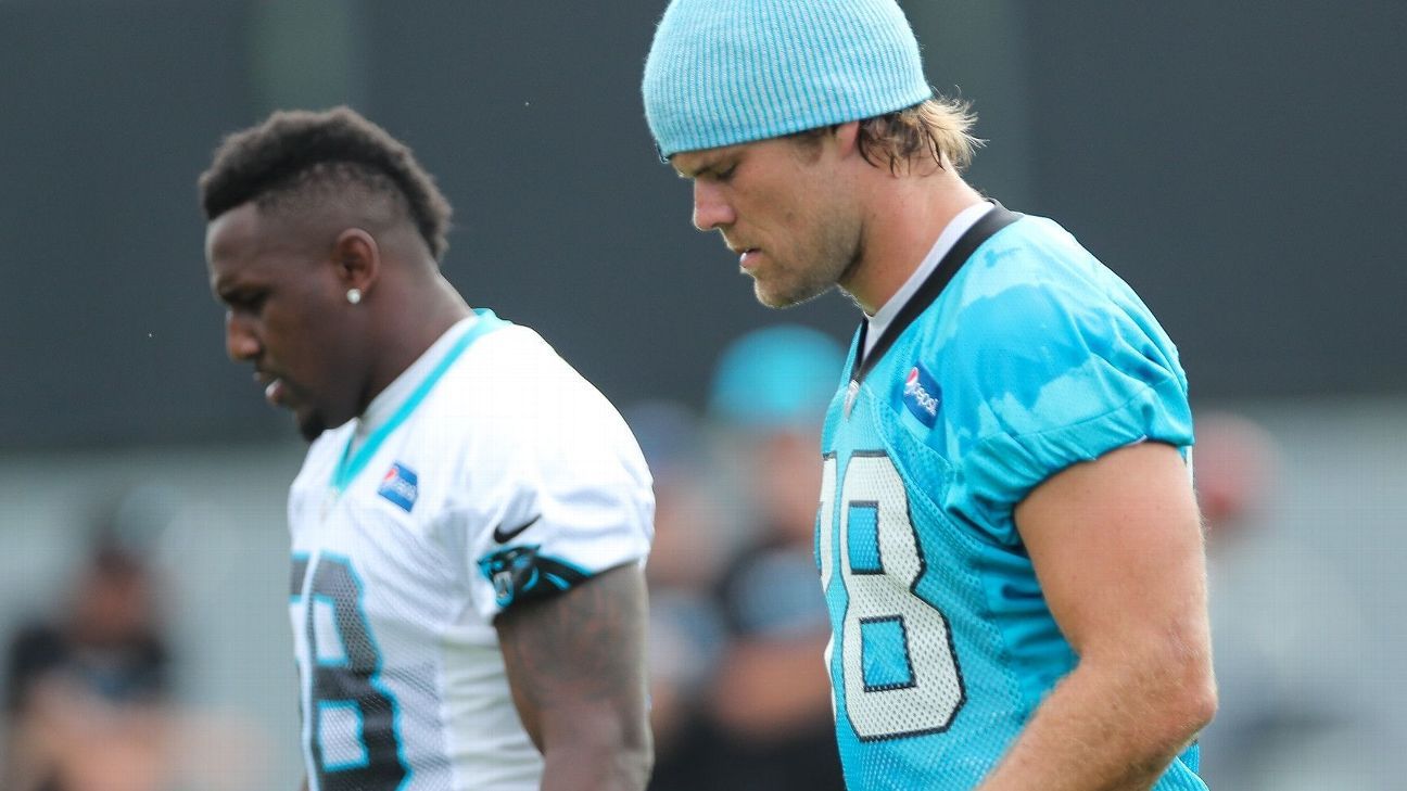 Greg Olsen's toughness for son T.J. sets Panthers' tone