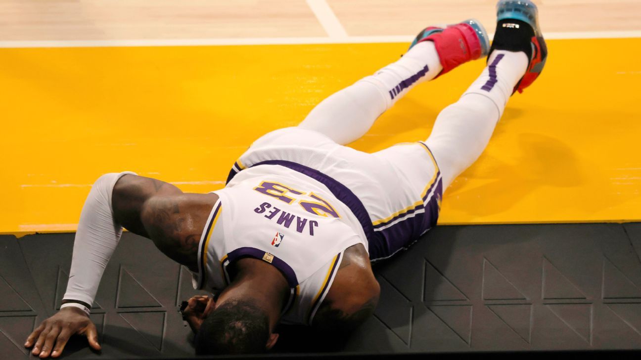 LeBron James injury updates: Lakers SF available Friday vs. 76ers with  ankle injury - DraftKings Network