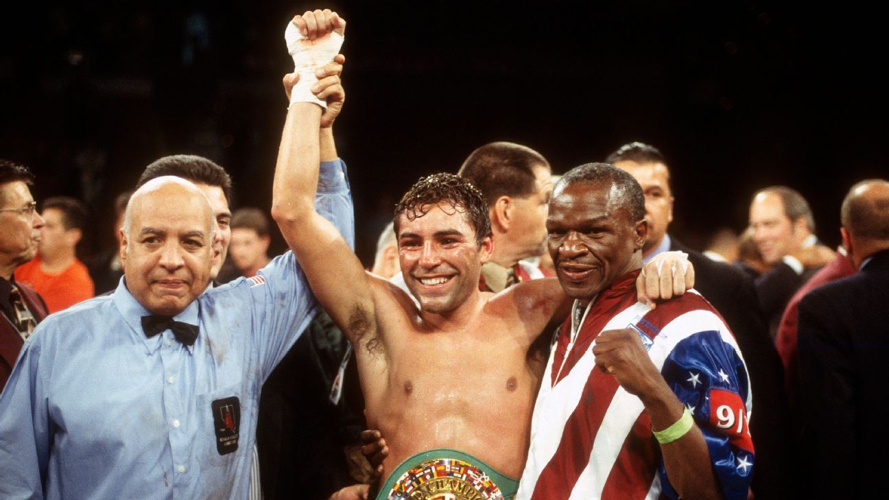 Oscar de La Hoya announces his return to boxing at the age of 48