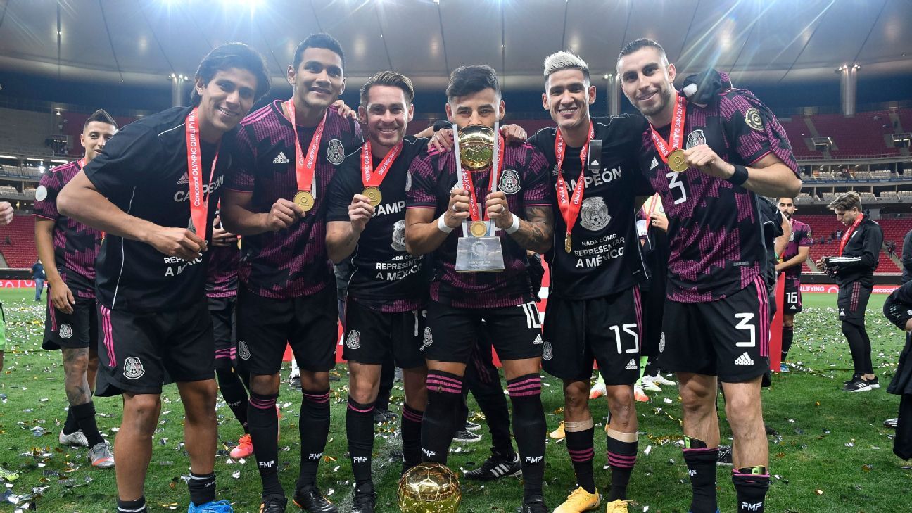 Primer grupo de jugadores de Selección Mexicana Olímpica ...