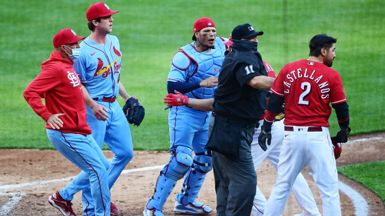 Molina claims that Castellanos;  the banks emptied in red win the cardinals