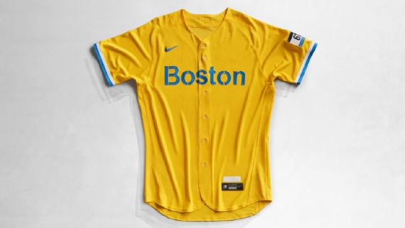 blue boston red sox uniform