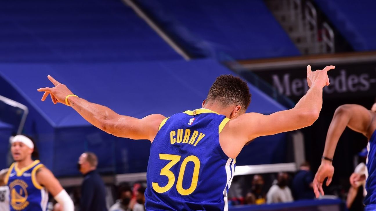 Stephen Curry is the new scoring leader in Warriors history;  surpasses Wilt Chamberlain’s record