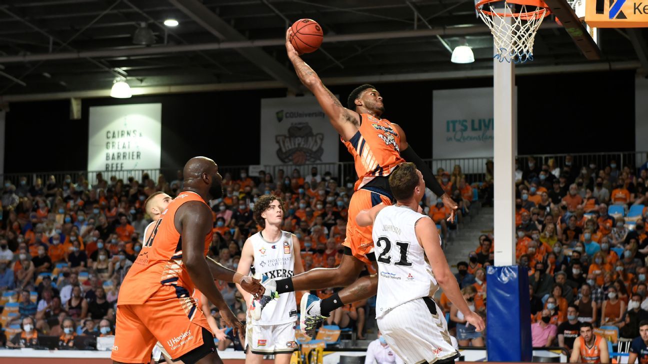 NBL 21 Cairns Taipans upset Adelaide 36ers in comeback win ESPN