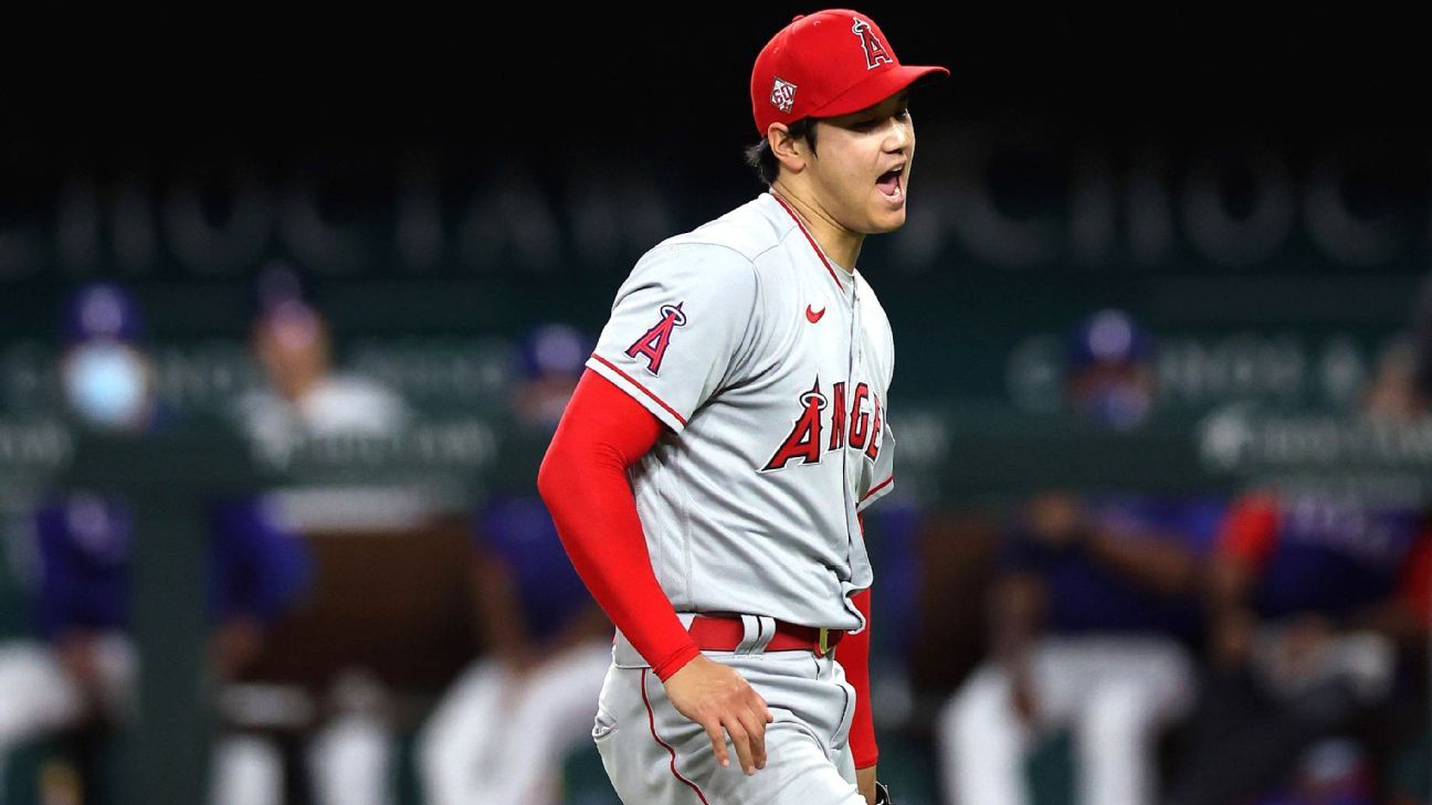 Shohei Ohtani Homers Twice, Los Angeles Angels Top Texas Rangers in Extra  Innings - Sports Illustrated Texas Rangers News, Analysis and More