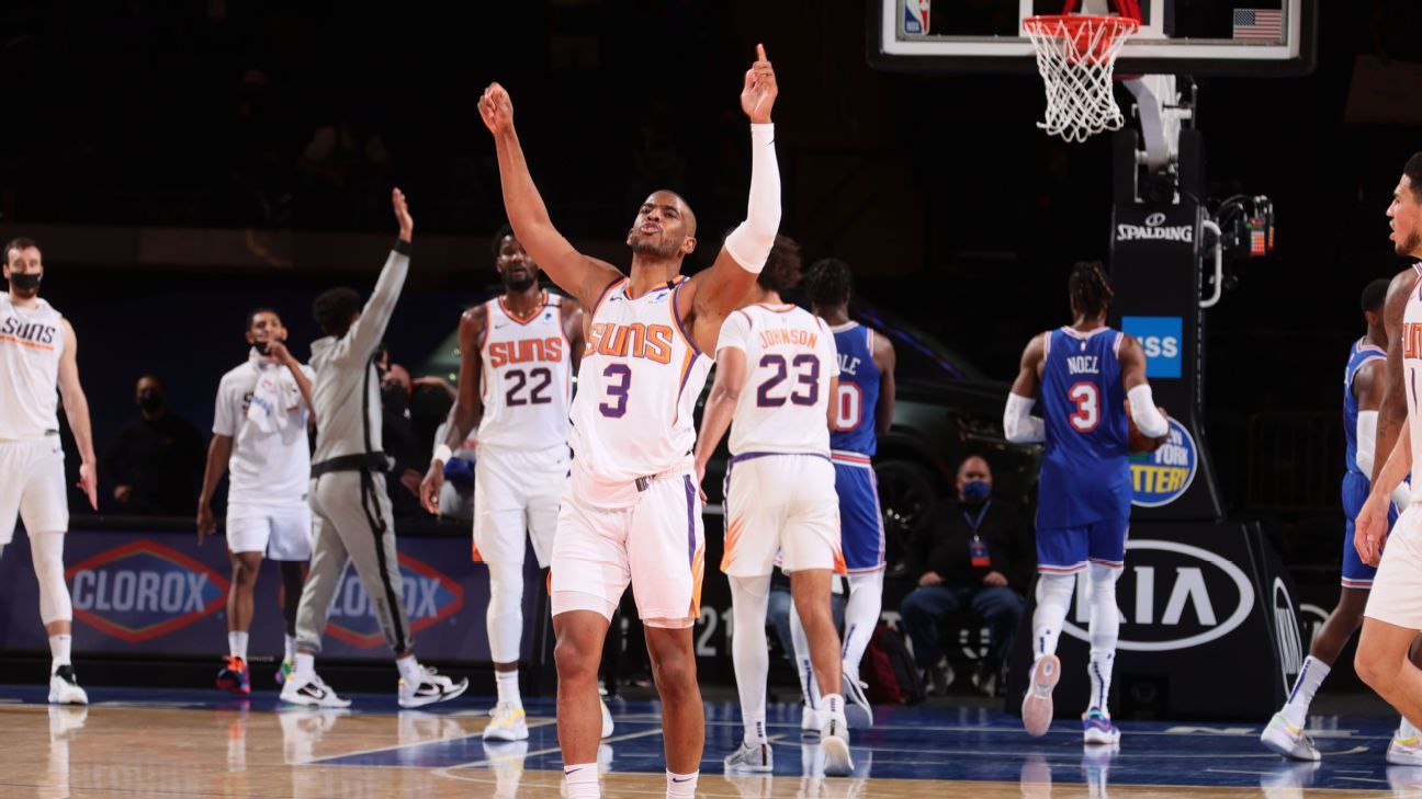 Phoenix Suns star Chris Paul silences crowd, ends Knicks ...