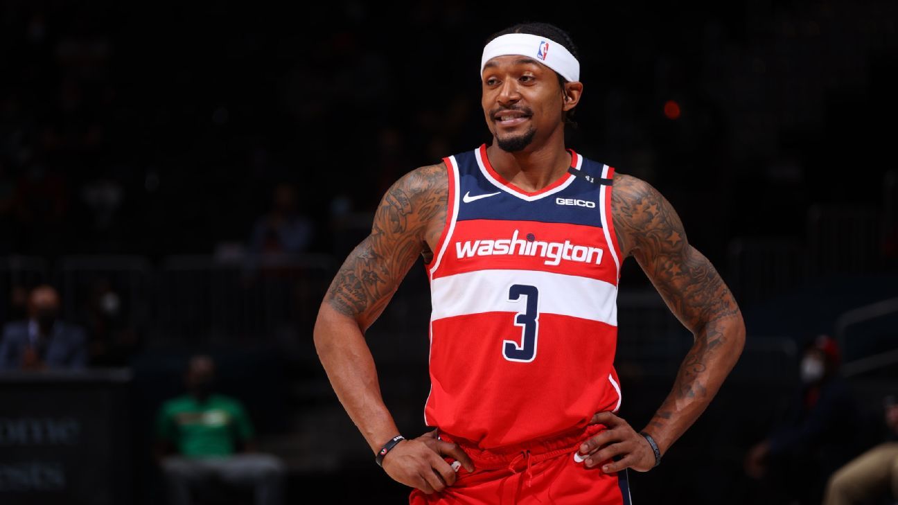 Bradley Beal says 'it's fair' to say he's leaning toward re-signing with Washing..