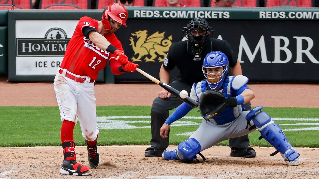 Cincinnati Reds trade outfielder Tyler Naquin to New York Mets for two  minor leaguers