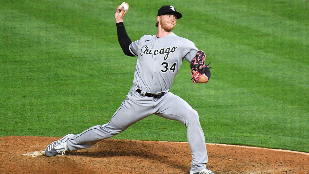 White Sox pitcher Michael Kopech leaves game with leg cramping – NBC Sports  Chicago