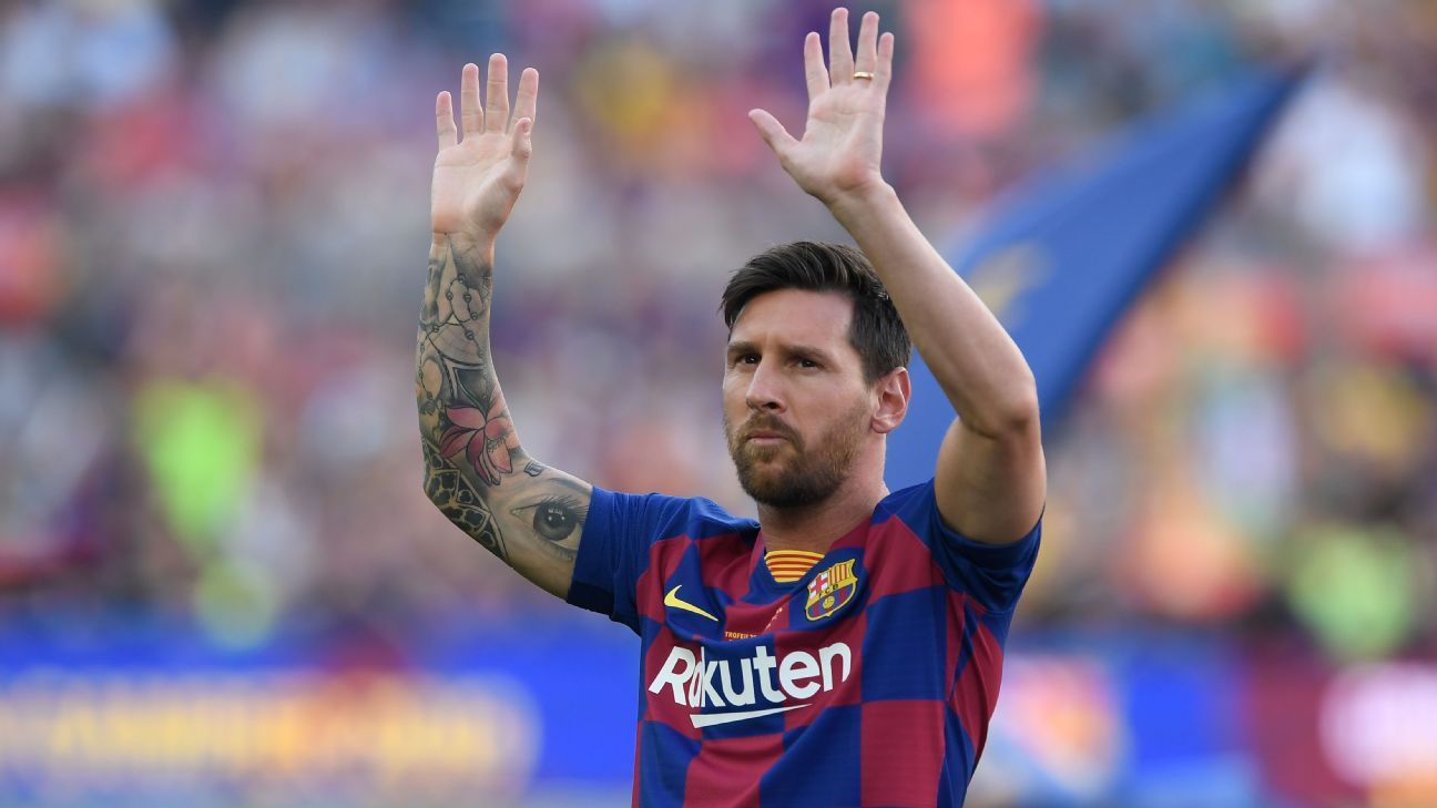 Lionel Messi's Barcelona contract held up by La Liga financial rules - president
