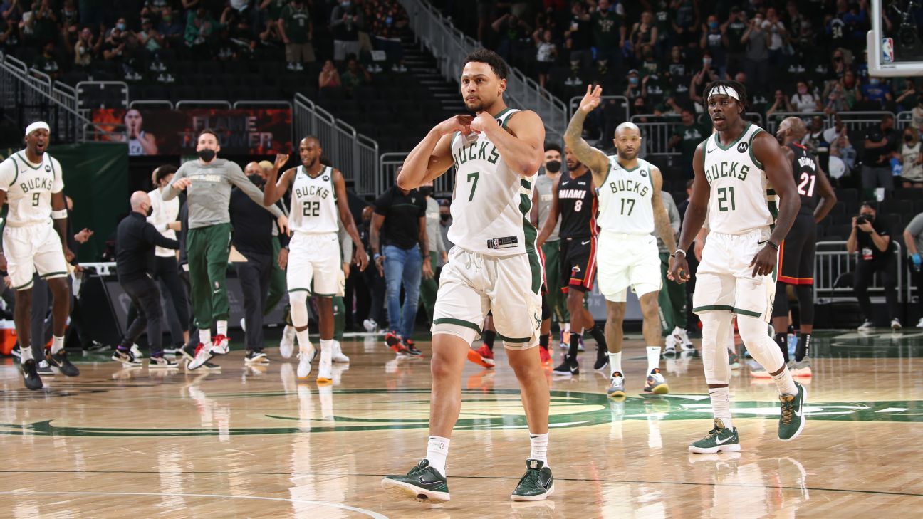 Les Milwaukee Bucks ont enterré le Miami Heat en 3 secondes, en drainant 10 au cours du premier trimestre historique