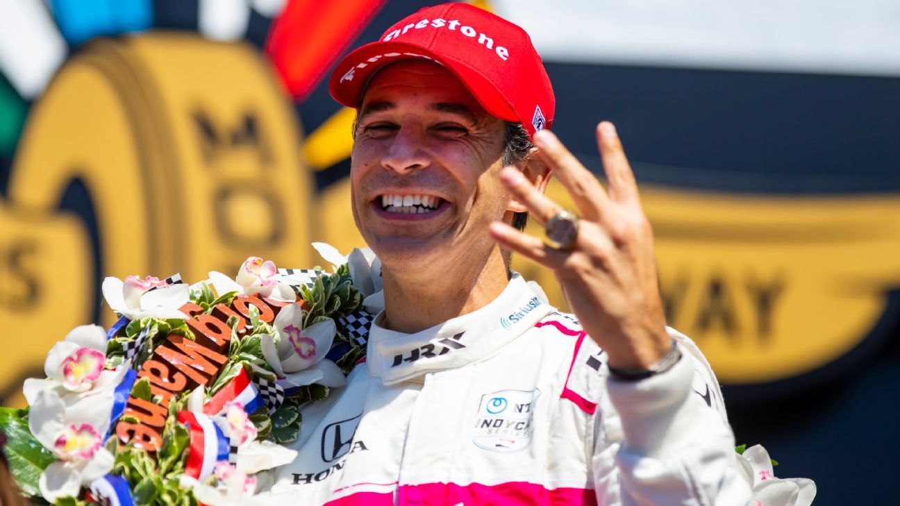 helio castroneves indy 500 wins