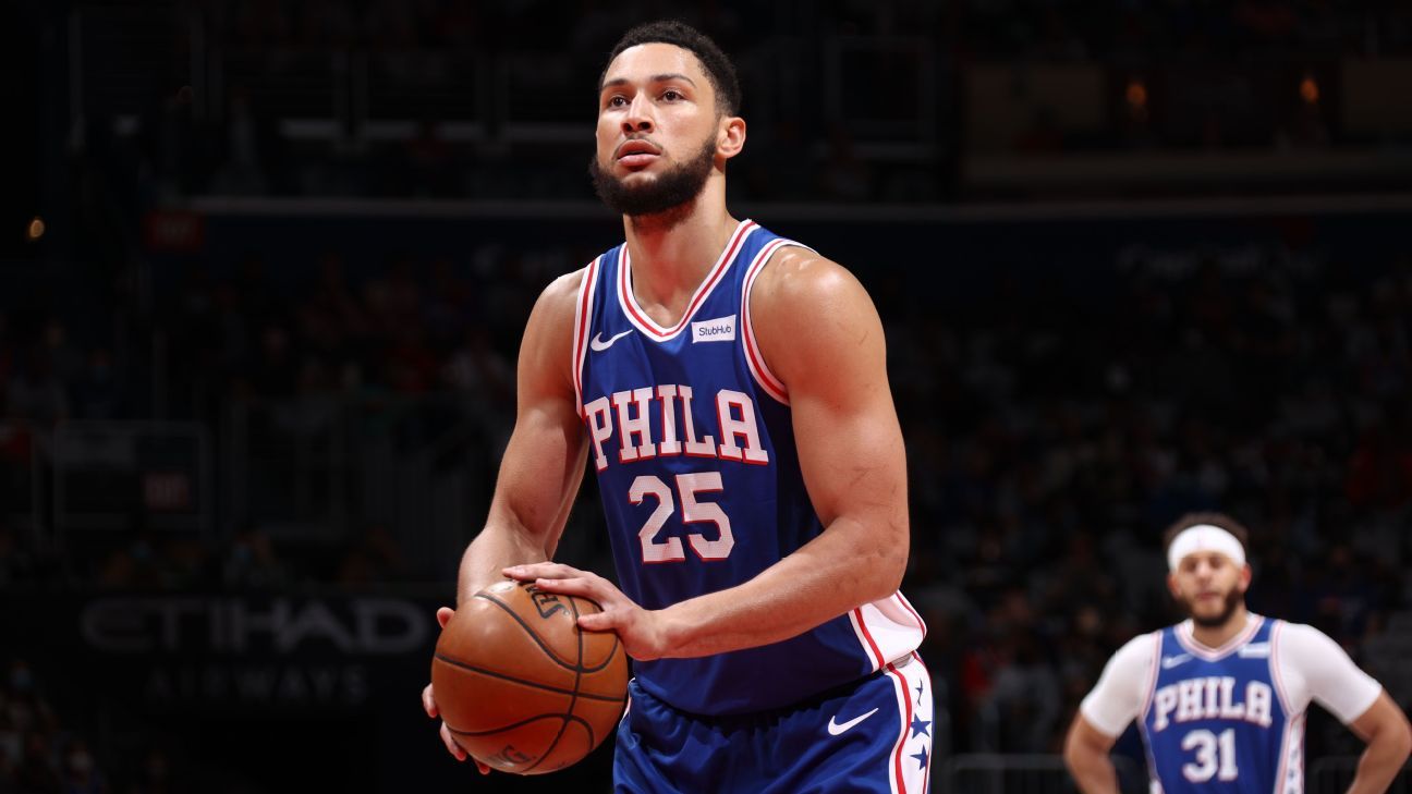 Philadelphia 76ers' Ben Simmons skipping Tokyo Olympics to focus on developing s..
