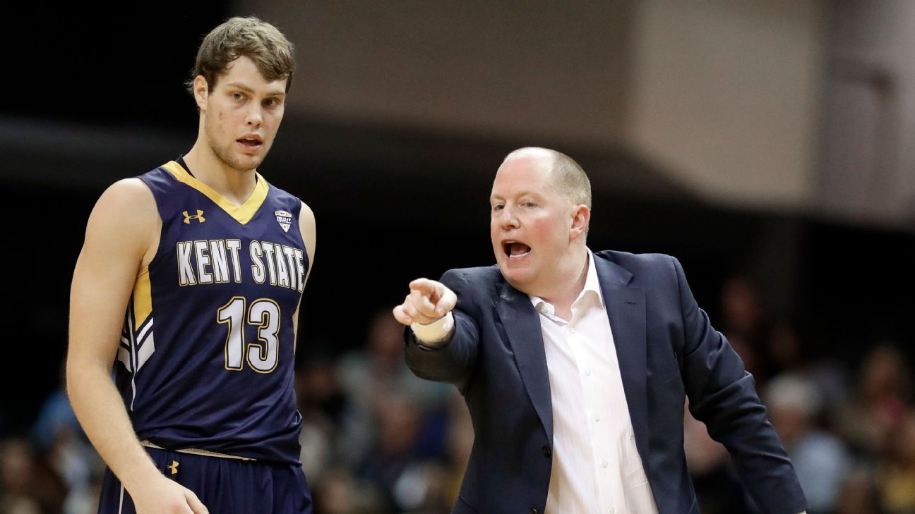 Kent State gives men's basketball coach Rob Senderoff contract