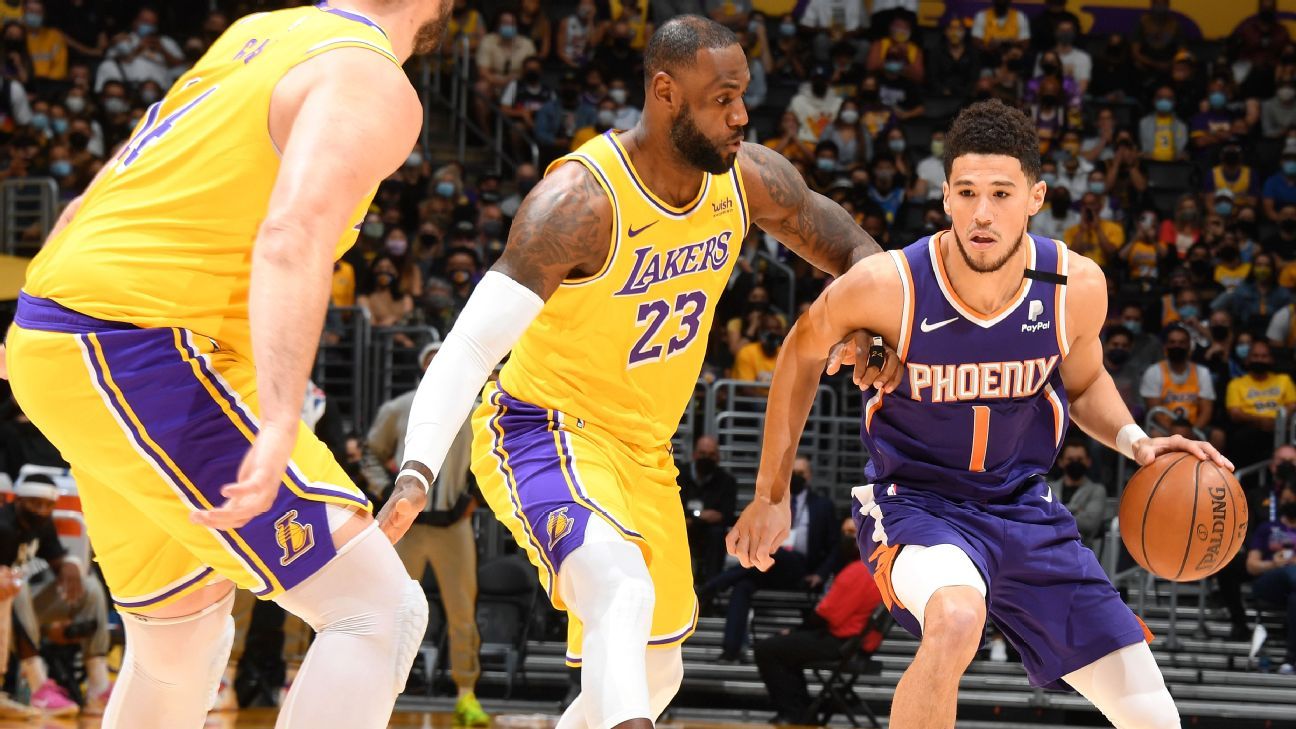 Devin Booker drops 47 points as Phoenix Suns end Lakers ...