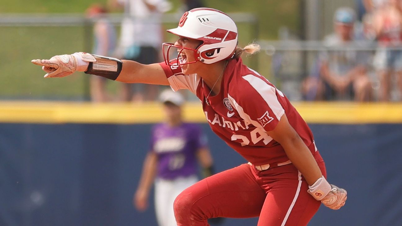College softball Oklahoma, Florida State survive losers bracket for WCWS championship clash ESPN