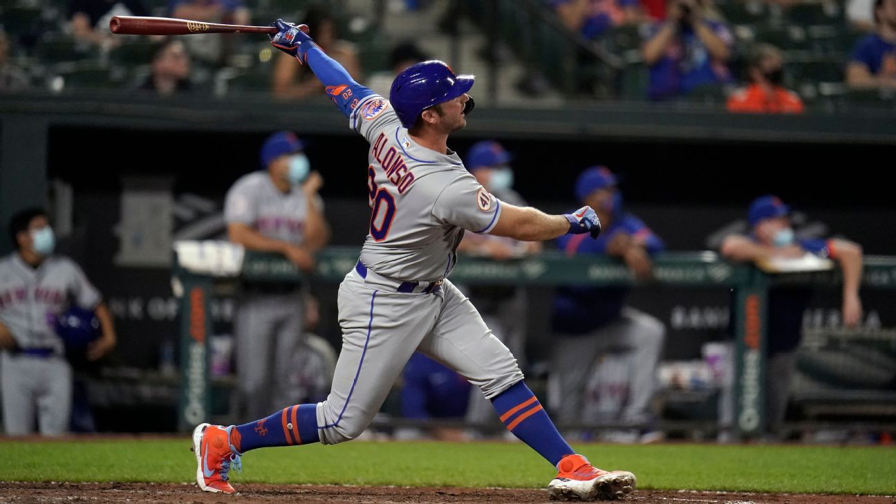 Game-Used Baseball: Pete Alonso New York Mets Single (MLB AUTHENTICATED)