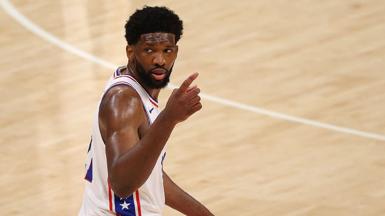 2021 NBA playoffs Joel Embiid and Philadelphia 76ers show how far